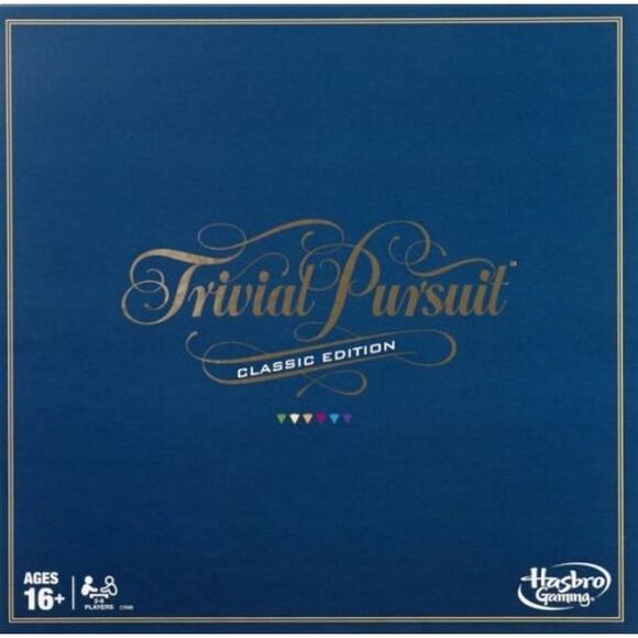 Trivial Pursuit Classic Edition Board Game for Adults and Teens  NWT - Picture 1 of 2